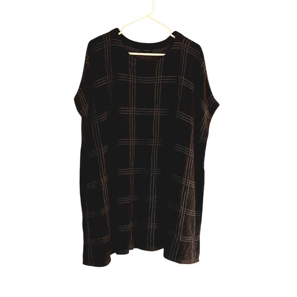 Ann Taylor Factory Gray Viscose Blend Poncho Sweater Size ML - Picture 1 of 8